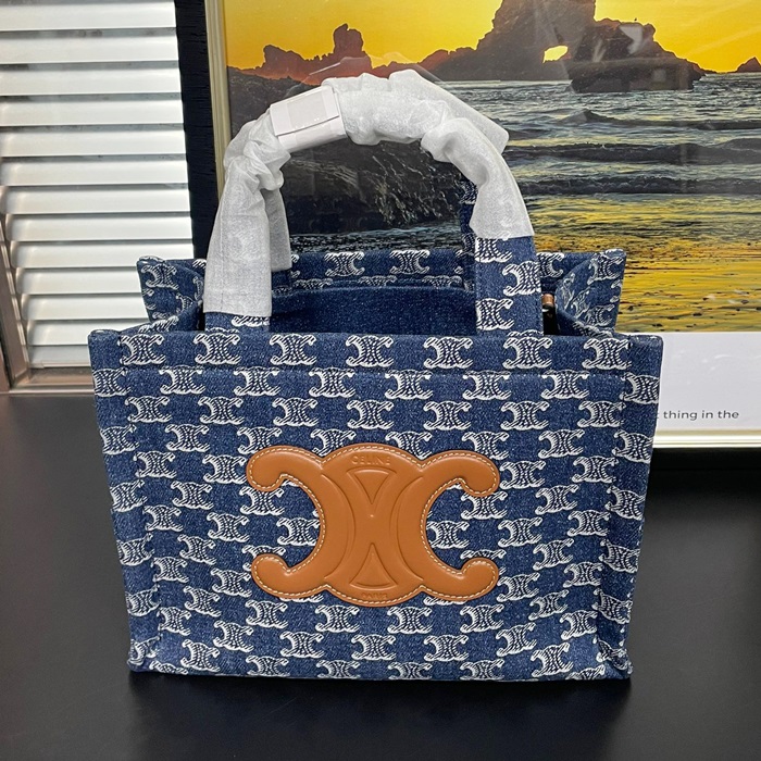 セリーヌ レディース ブルー トートバッグ -   - ceb1653x