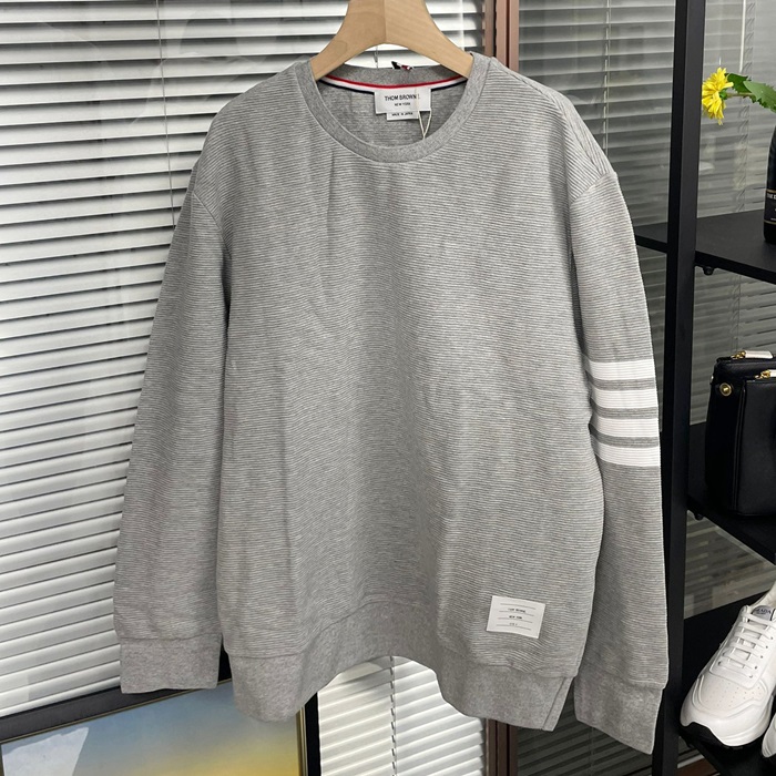 トムブラウン メンズ カジュアル グレー スウェット - Gray  - th24x