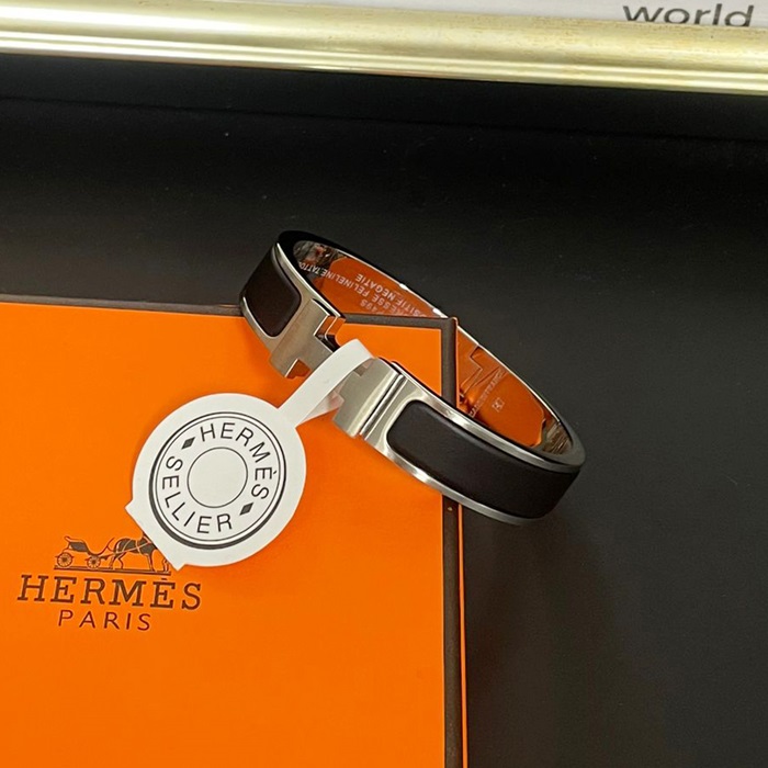 エルメス レディース ホワイト ゴールド ブレスレット -   Bangle- acc200x