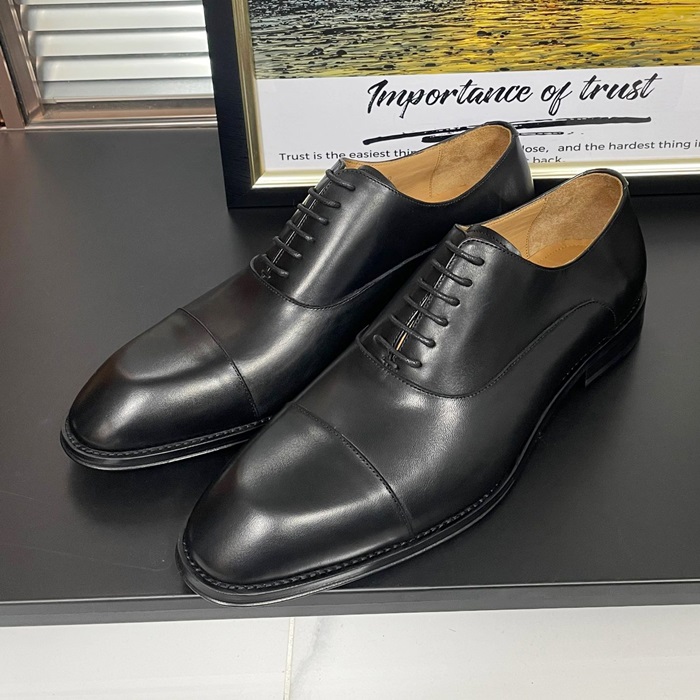 ,LOUS2194 - ルイヴィトンメンズレザーオックスフォードブラック