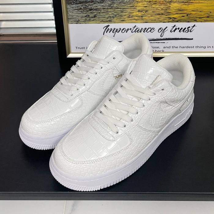 ルイヴィトン x Air Force1 メンズ ホワイト スニーカー -  x Air Force1 White  - lvs836x