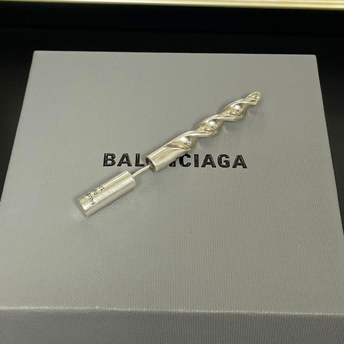 バレンシアガ メンズ ゴールド イヤリング -  Gold Earring - acc2114x