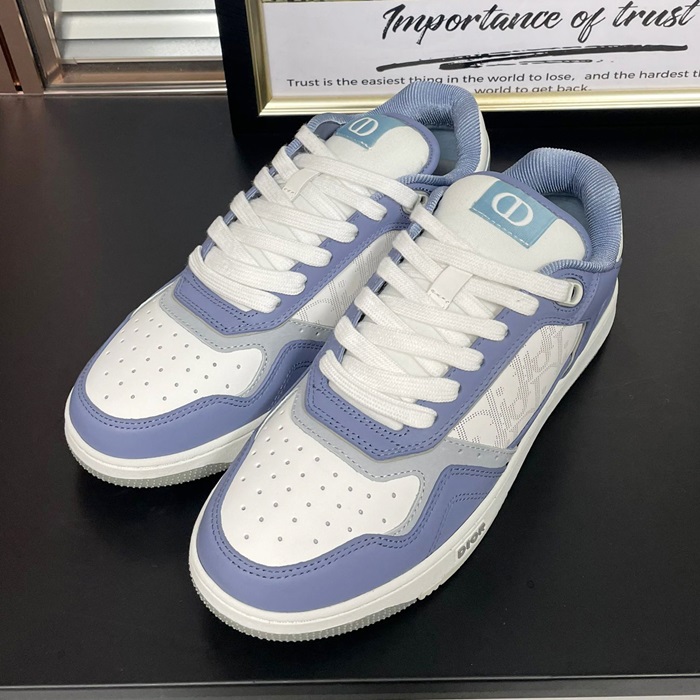 ディオール ユニセックス ブルー ロー タップ スニーカー -   - dis658x