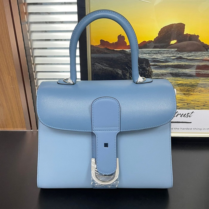 Tote,28cm - デルボブリアン トート ショルダーバッグ,28cm,DVB0378.ブルー