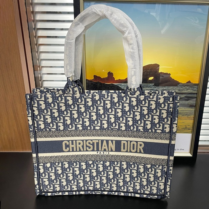 ディオール レディース ネイビーブークトート -   - dib753x