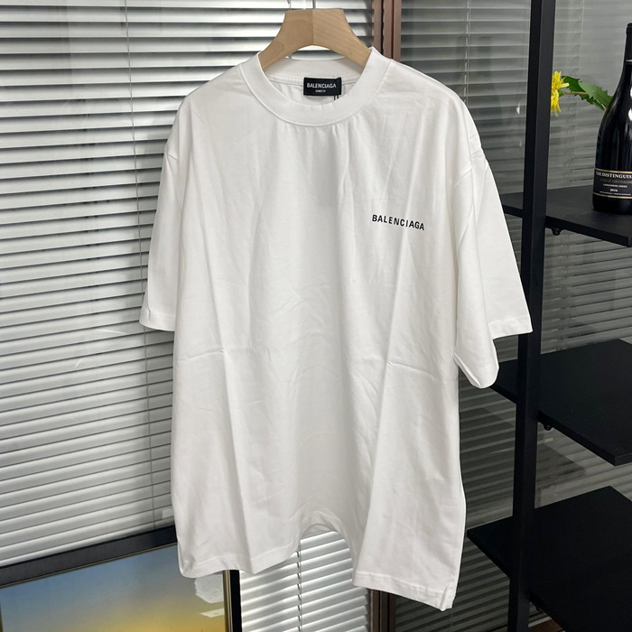 バレンシアガ メンズ ホワイト 半袖Tシャツ -  White  - bac438x