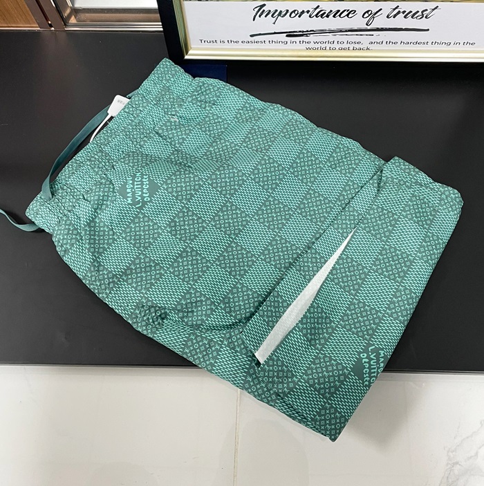 ルイヴィトン メンズ グリーン ハーフパンツ -  Green Half-pants - lvc949x