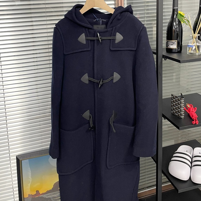 プラダ メンズ ネイビー コート -  - cl160x