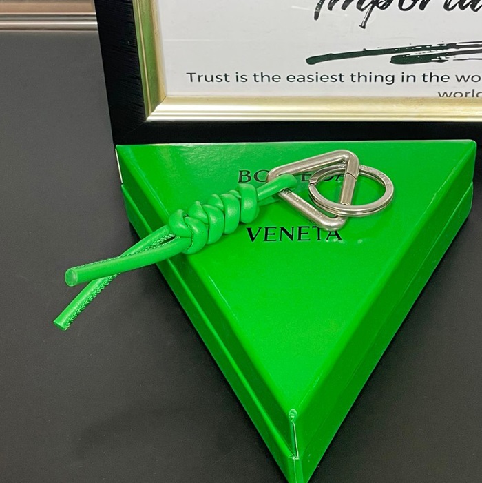 ボッテガヴェネタ ユニセックス グリーン キーリング - Bottega VenetaGreen Key - acc370x