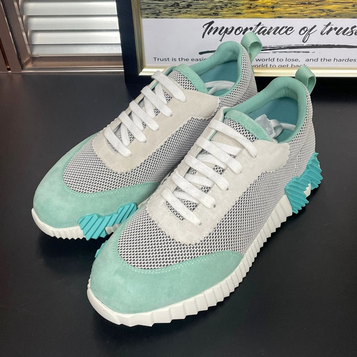 'エルメス ユニセックス バウンシング スニーカー  - Mint  - he312x