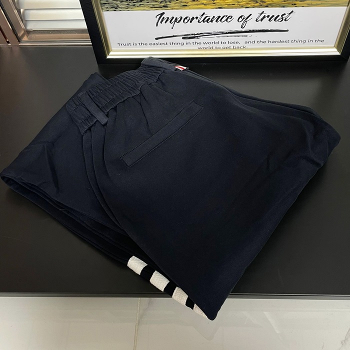 Casual - トムブラウンメンズ カジュアル コットン パンツ Tho0476x.Size(s - 3xl).ネイビー