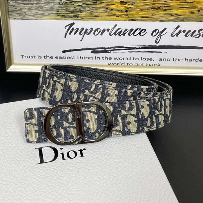 ディオール メンズ オブリーク ベルト -  - di842x