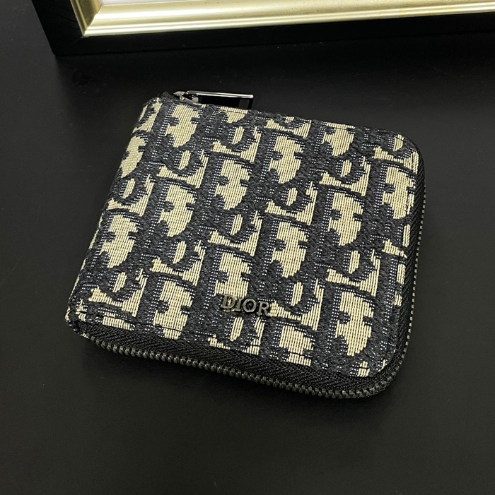 ディオール レディース ネイビー オブリーク 財布 -   s - diw01x