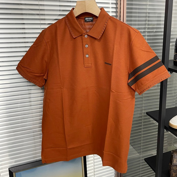 エルメネジルド・ゼニア メンズ ポロ 半袖Tシャツ -Polo  - zec1412x