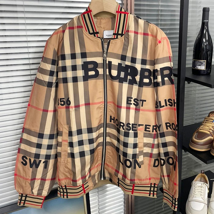 バーバリー メンズ カジュアル ベージュ ジャケット - Jakets - bu06x