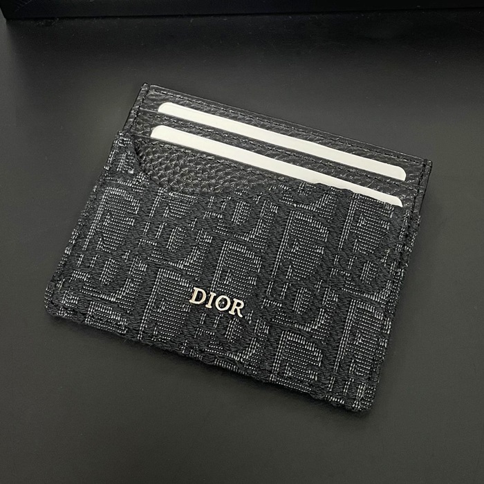 ディオール メンズ ブラック カード財布 -  Card s - diw172x