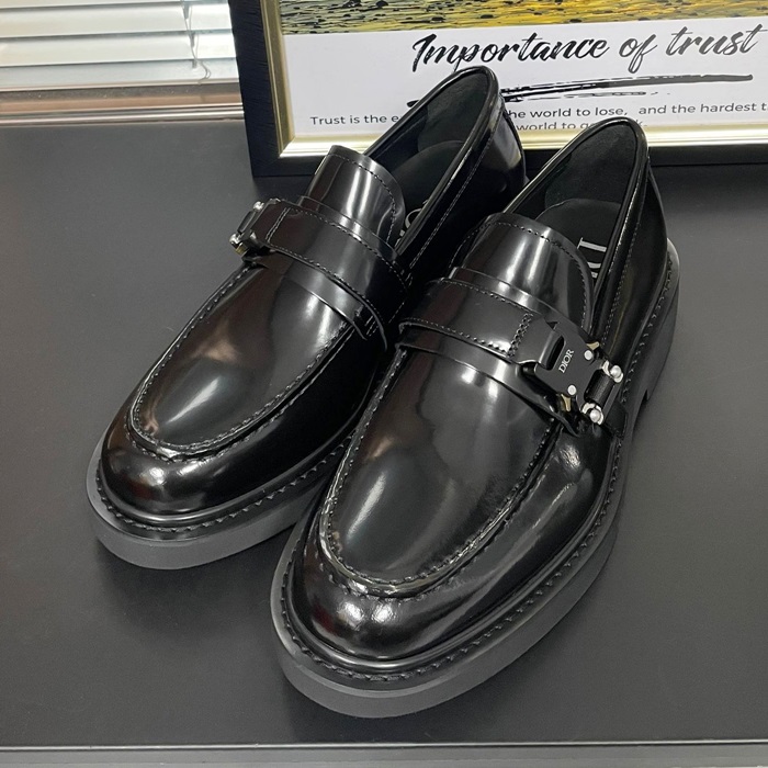 ディオール メンズ B67 カーフスキン ダービーシューズ  - - di741x