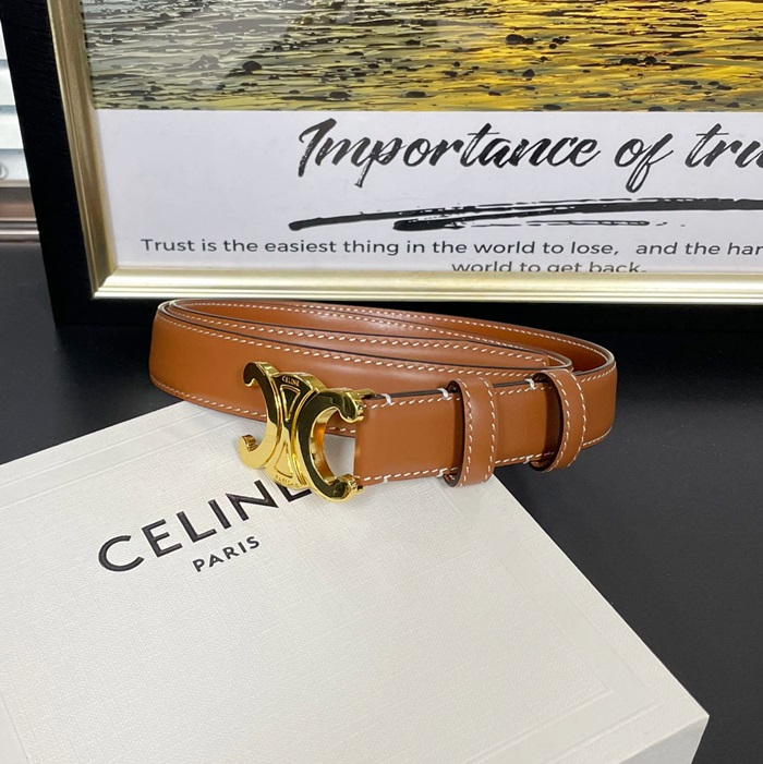 セリーヌ レディース キャメル ベルト -  Camel - ce39x
