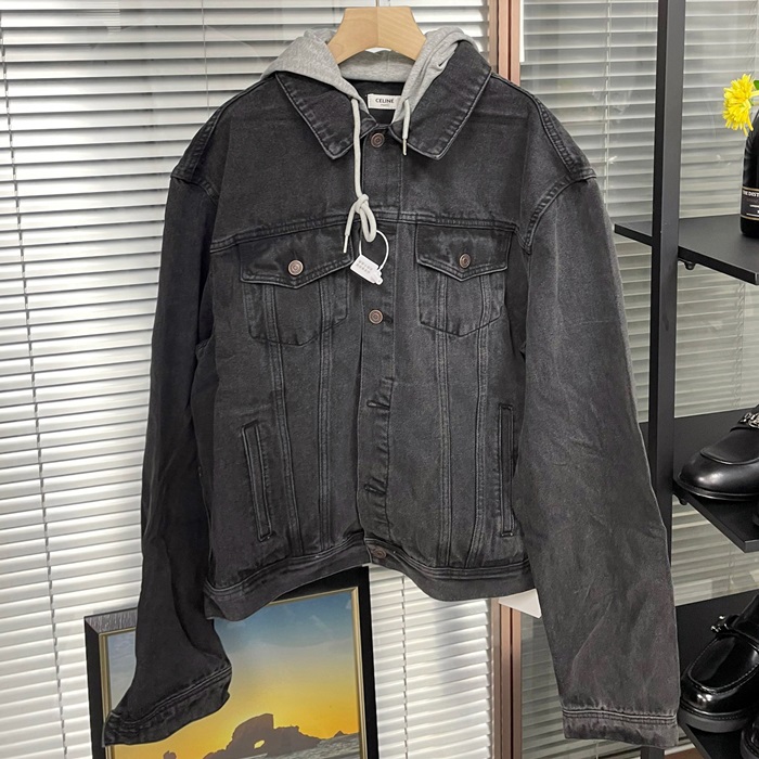 セリーヌ メンズ フード ジャケット - Hood - cec2143x