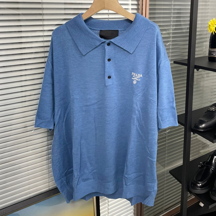 プラダ メンズ 半袖 ポロ Tシャツ - Polo  - prc1990