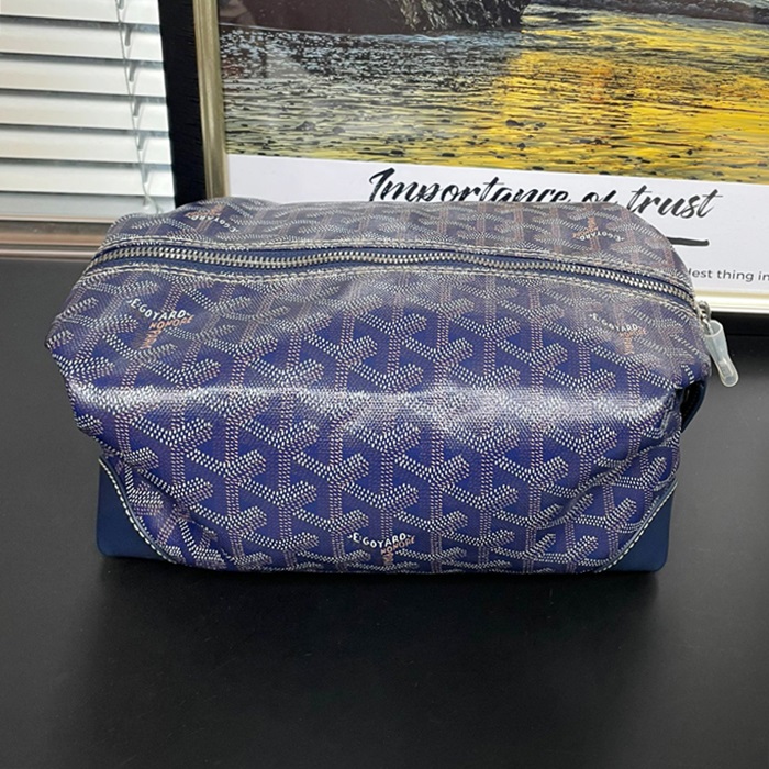 ゴヤール ユニセックス ネイビー ボウリング 25 クラッチバッグ - Bowling 25 Toiletry - gob1325x