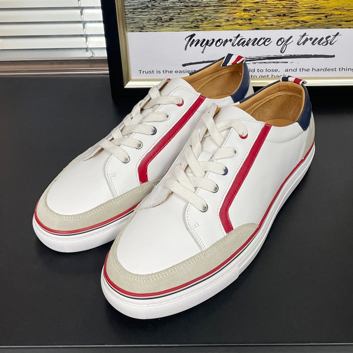 トムブラウン メンズ ホワイト スニーカー - White  - ths1023x