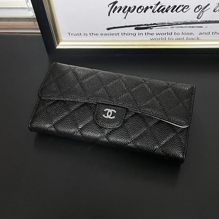 シャネルレディース クラシック ブラック 長財布 -  Long Purse - ch465x