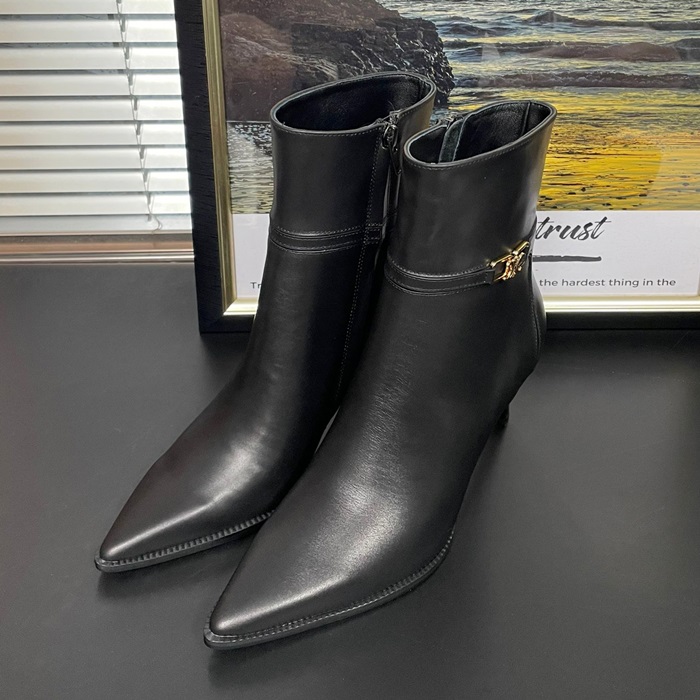 セリーヌ レディース ロー ブーツ トリオンフ セリーヌ  カーフ レザー  Boots - ce219x