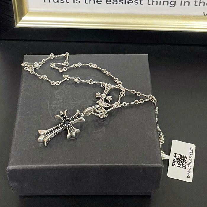 クロムハーツ スターリング シルバー ネックレス CR028, JASON