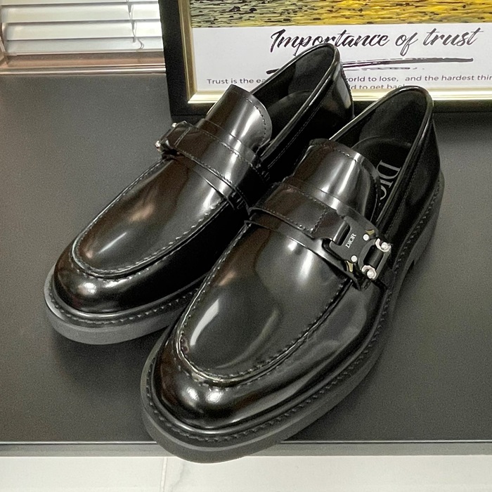 ディオール メンズ B67 カーフスキン ダービーシューズ  - - di741x