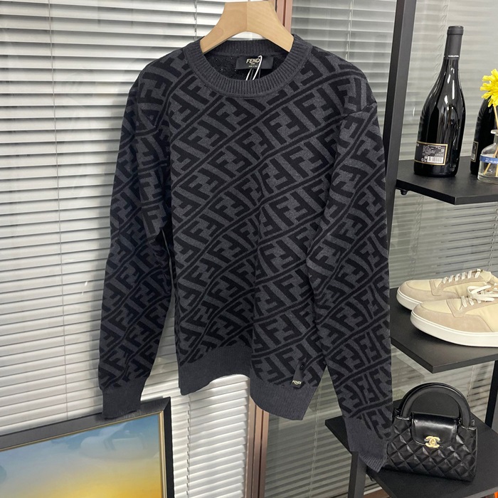 フェンディ メンズ ラウンドネックセーター -  - fec1534x