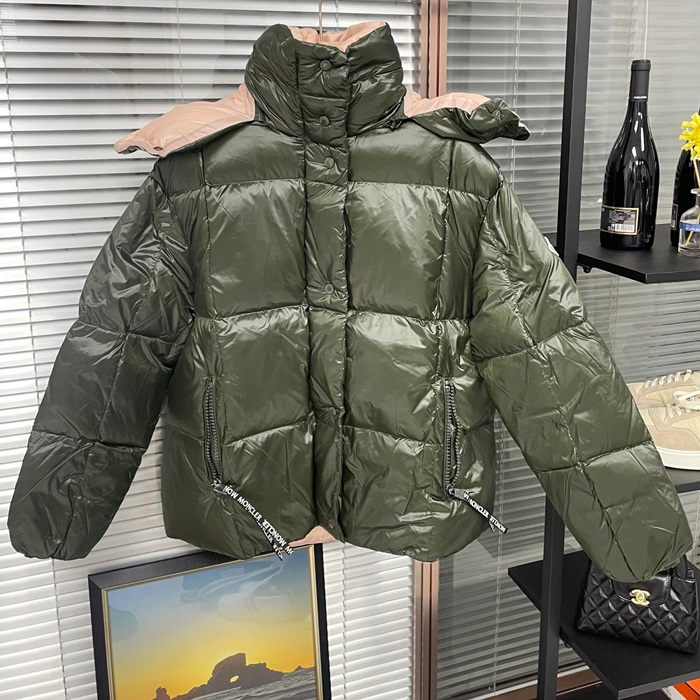 モンクレール レディース ダークグリーン パディング -  Dark Green  - mo241x