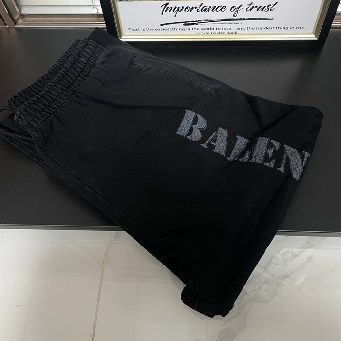 バレンシアガ メンズ カジュアル ブラック パンツ -  - bac214x