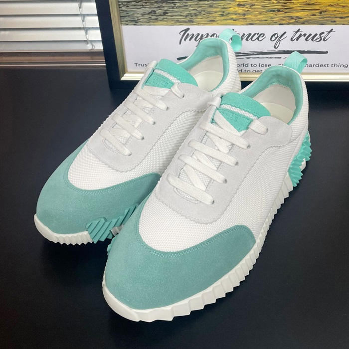 エルメス ユニセックス バウンシング スニーカー  - Mint  - he312x