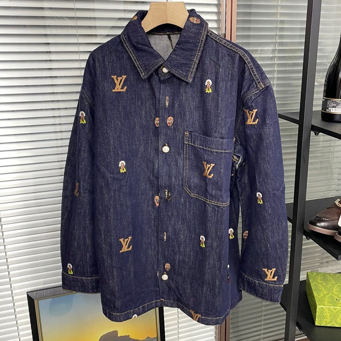 ルイヴィトン メンズ デニム シャツ -  Denim Shirts - lvc1825x
