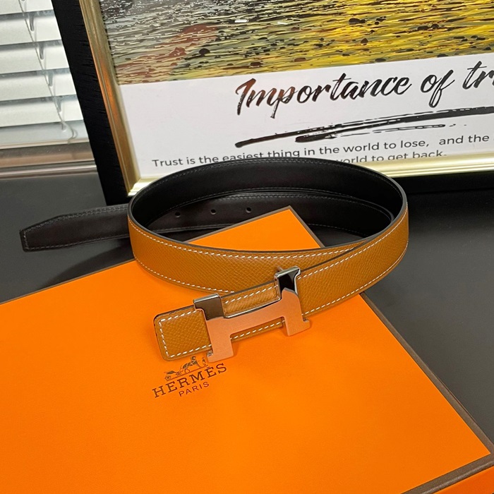   Constance - エルメスレディースレザーミニ コンスタンス ベルト,HERBT0089,キャメル