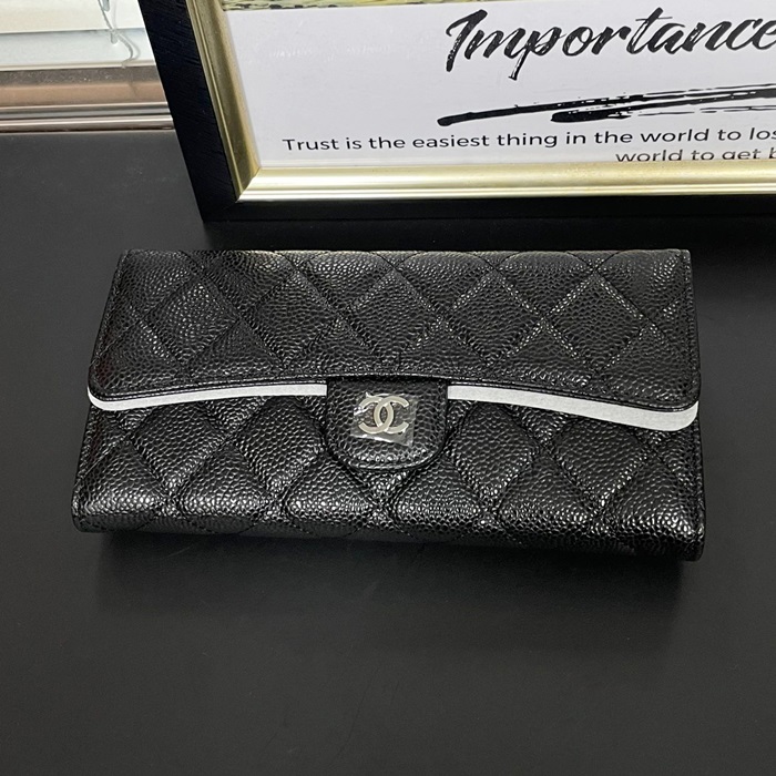 シャネルレディース クラシック ブラック 長財布 -  Long Purse - ch465x