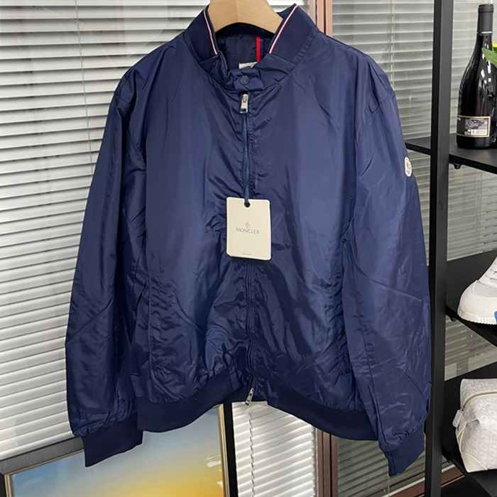 MonclerLogo - モンクレールメンズ LOGO カジュアル ジャケット Moc0580x2,ネイビー