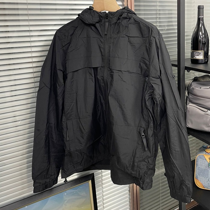 Stone IslandBasic- ストーンアイランドメンズ ベーシック カジュアル ジャケット Sto0173x.Size(m - 2xl).ブラック