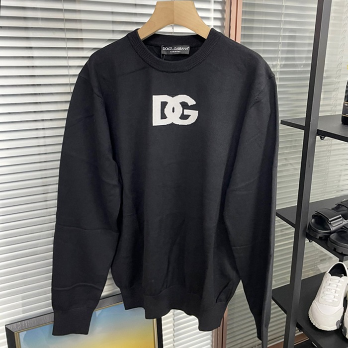 ディーアンドジー メンズ ラウンドネックセーター -  er - doc2211x