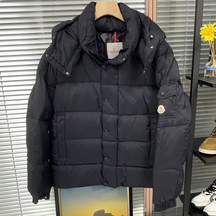 モンクレール メンズ ダックダウン ブラック パディング - Padding - mo245x
