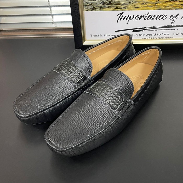 トッズメンズ レザーローファーTODS0239,ブラック