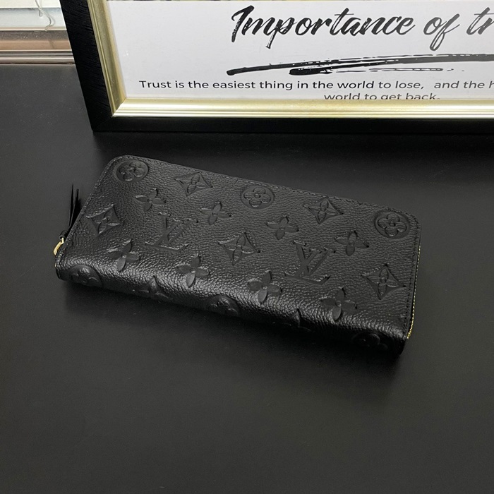   Zippy M63920 - ルイヴィトン モノグラム クレマンス ジッピー ウォレット 長財布 LOUW0101.Size(20CM).ブラック