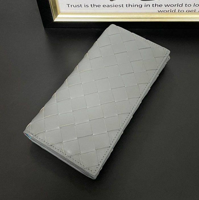 ボッテガヴェネタ メンズ グレー 長財布 - Gray s - bv94x