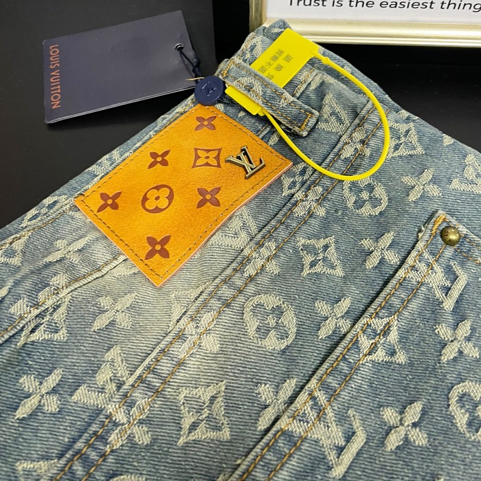   - ルイヴィトンメンズ モノグラム カジュアル パンツ Lou02848x Size ブルー