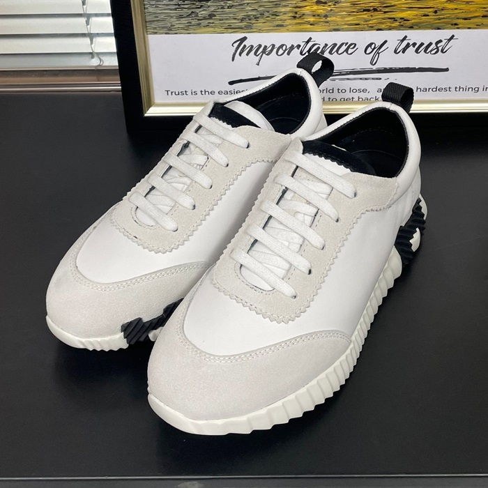 エルメス ユニセックス バウンシング スニーカー  - Gray  - he328x