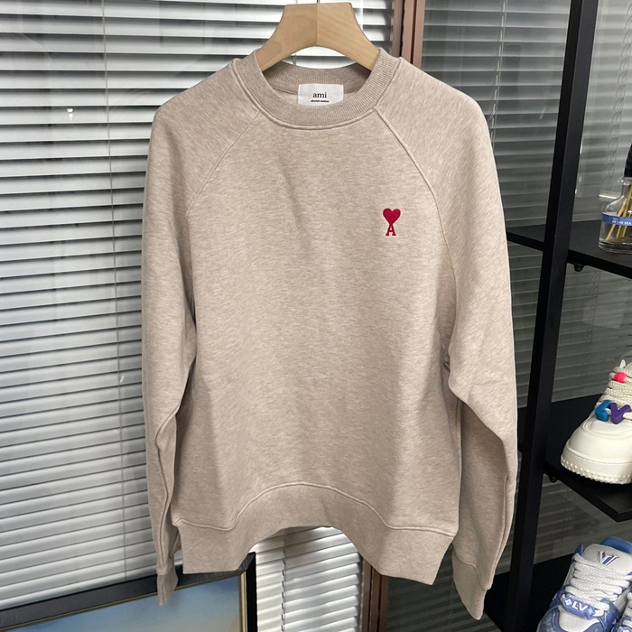 アーミーメンズ ベージュ スウェット - Ami  - amc2136x