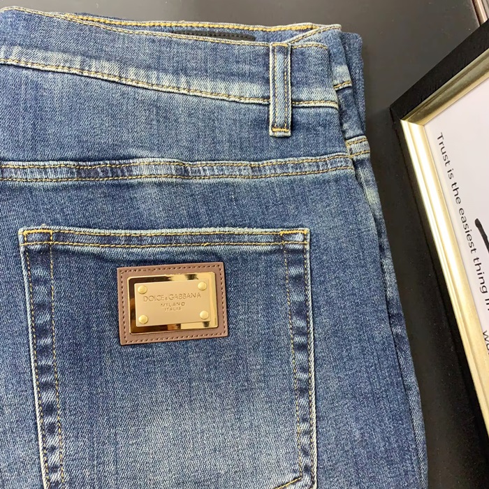 ディーアンドジー メンズ ブルー ジーンズ -   - doc2551x