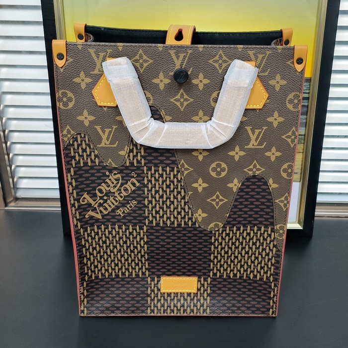 ルイヴィトン メンズ ブラウン スモール トートバッグ -  - lv2414x