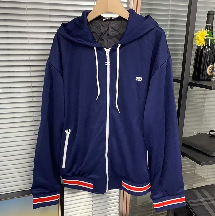 セリーヌ メンズ ネイビー ジャケット - - cec376x